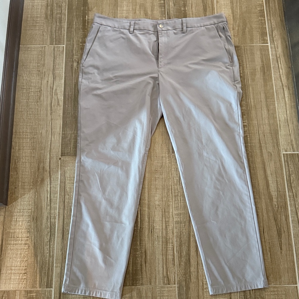 CRZ Yoga‎ Men’s Grey Golf Pants 40 - Picture 2 of 5